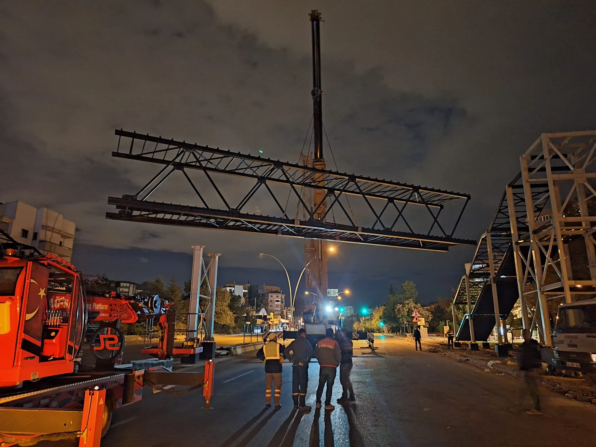 CONSTRUCTION OF 6 PEDESTRIAN OVERPASSES